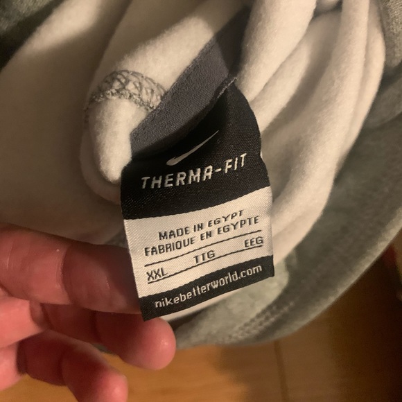 Nike Thermafit Big Swoosh Grey Black - Picture 5 of 5